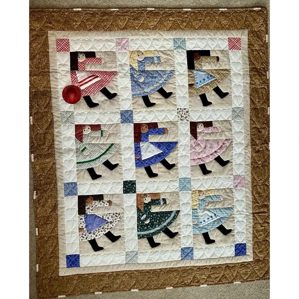 1996 Signed Janet Utts East Aurora NY Multi-Ethnic 